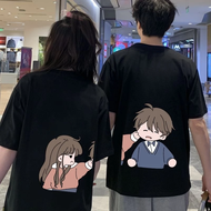 CUBIT baju kaos tshirt couple kembaran pasangan serasi kompak lucu keren marah pacaran ayang remaja 
