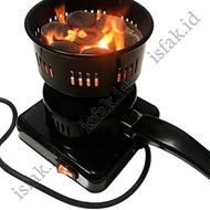 Kompor Listrik Tom Coco 450 Watt Hot Plate Bakaran Arang Elektrik Pembakar Bara Shisa Alat Bakar Are