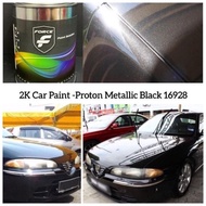 FORCE PROTON 16928 METALLIC BLACK 2K CAR PAINT