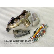 Banana Turbo Manifold Daihatsu L5 JB-DET 4 Piston Short Length
