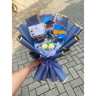 HOTWHEELS Hot Wheels graduation topper bouquet - graduation bouquet - graduation bouquet