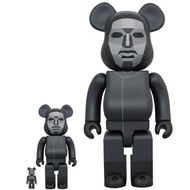 【新貨預訂】BE@RBRICK 魷魚遊戲 FRONTMAN (100% & 400% / 1000%) Squid Game 可動模型