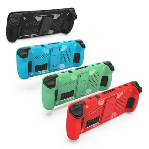 Full Protection Non-slip TPU Case for Steam Deck OLED TPU Soft Shell Protective Cover Shell for Stea