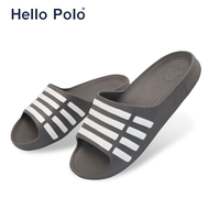 Hello Polo รองเท้าแตะ รองเท้าแตะลําลอง เบาสบาย กันลื่น รองเท้านุ่ม รองเท้าแตะชายหาดผู้ชาย ทุกโอกาส เหมาะกับฤดู MH9018M