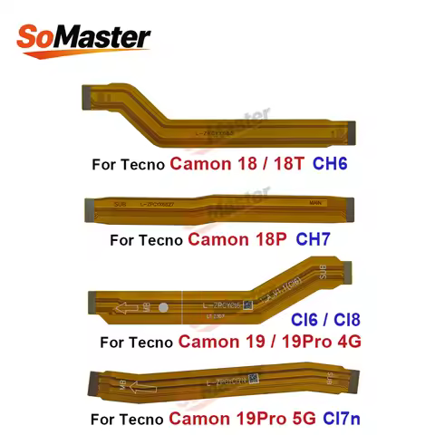 Motherboard Main Board Connector Ribbon Flex Cable for Tecno Camon 18 Premier 18T 19 Pro 4G 5G CI6 C