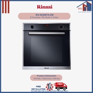 Rinnai 8 Function 70L Built In Oven RO-E6208TA-EM * 1 YEAR WARRANTY