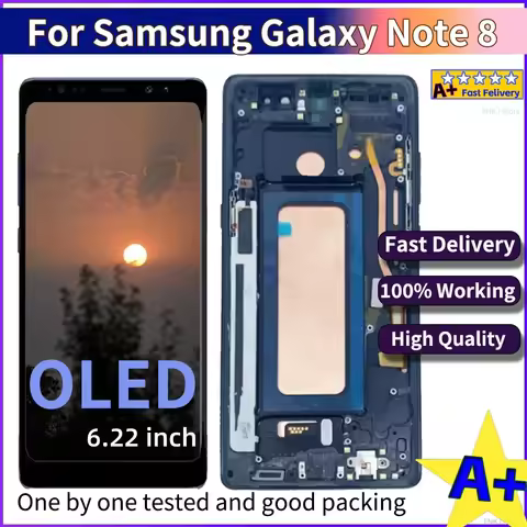 OLED TFT Note 8 Display For SAMSUNG Galaxy Note 8 N950 N950F incell LCD Display Touch Screen Digitiz