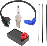 Igniter CDI Box &amp; Ignition Coil Kit and Sparking Plug fit for 1994-1997 HONDA FourTrax 300 TRX300 2x4 TRX300FW 4x4 Replace 30410-HM5-505