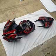 Cover Headlamp R25 + Winglet + Cover Tangki Model R1 + Body Belakang Ducati PNP Yamaha R15 Old V1 V2