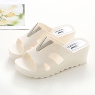 Women Wedges Shoes Casual Sandals Ladies Girl High Heel Thick-soled Slipper Non-slip Fashion Shoes Summer 2022 New kasut perempuan tumit tinggi selipar wanita kasut perempuan tumit tinggi murah selipar wanita selipar perempuan cantik murah sandal