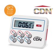 CDN USA TM8 Multi-Task Timer & Clock 24 hours by hr/min/sec/ นาฬิกาจับเวลา