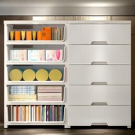 Plastic wardrobe Wardrobe 3/4/5 stacking plastic wardrobe Minimalist wardrobe Applicable to Baby war