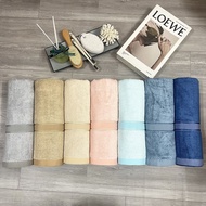Khăn tắm xuất khẩu Hàn Cotton 60x120 cm - Chất liệu sợi tre siêu mềm khăn bao dày bao chất lượng (Hì