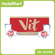 VIT Air Mineral Gelas Dus 42 x 220 ml / 48 x 200 ml