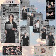 BTS Men's team Samsung S22 S23 PLUS ULTRA 5G Silicone shockproof TPU Straight Side Liquid Phone Case