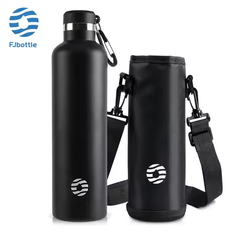 FEIJIAN Stainless Steel Thermos Bottle 1000ml Sports Flask Vacuum Insulated Water Bottle Leak Proof 