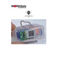 WORKSAFE TRI-FLANGE PLUGS, CORDED IN BB BOX W CHAIN, SNR 31DB, NRR 25DB (100PAIR/BOX) WSPTRIFL