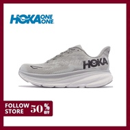 【Offlclal Store】HOKA ONE Clifton 9 Wide shock absorbing road running shoes for men women ladies sport sneakers walking training jogging shoes