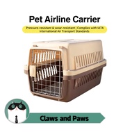 Airline Approved Pet Carrier Travel Cage Portable Cat & Dog Crate for Airplane IATA Airline Approved
