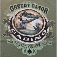 Greedy Gator 2XL art t-shirt