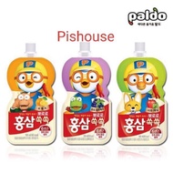 Porororo Korean Fruit Red Ginseng Juice Bag 100ml Daycell Store