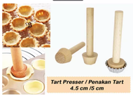 [MURAH] Kayu Penekan Acuan Tart Shell Tart Telur / Tart Presser/ / Pastry Tart Presser