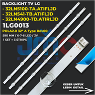 Backlight TV LG 32 Inch 32LN4900-TD.ATIRLJD 32LN5100-TA.ATIFLJD 32LN541B-TB.BTIFLJD