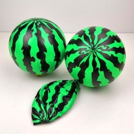Watermelon-shaped soccer ball, 20-22cm rubber watermelon ball for children