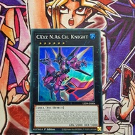 Genuine Yugioh Cards | CXyz N.As.Ch. Knight Knight | LED9 Super Rare.