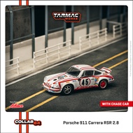 Tarmac Works 1:64 Collarab64 Porsche 911 Carrera RSR 2.8 24h Le Mans 1973 45 Winner T64S-023-73LM45