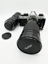 Nikon FM2 菲林相機連 Vivitar 及 Sigma 鏡頭