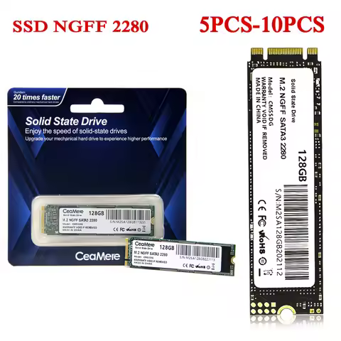 OEM 5PCS-10PCS NGFF SSD M.2 SATA 128gb 256 gb 512gb 1TB 2TB 4TB HDD NGFF SSD 2280mm Hard Drive for D