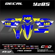 STICKER YZ85 OLD / NEW DECAL YZ 85 NEW STANDARD DUCK DECAL STICKER YZ 85 DECAL STICKER YZ 85 NEW