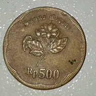 koin 500 rupiah melati tahun 92