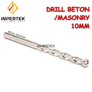 Mata Bor Beton 10 mm Drill Masonry Bit 10mm Bor Tembok Granit Concrete