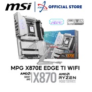 MSI MPG X870E EDGE TI WIFI DDR5 / D5 AM5 GAMING MOTHERBOARD COMBO 7800X3D / 9700X / 9800X3D / 9900X3