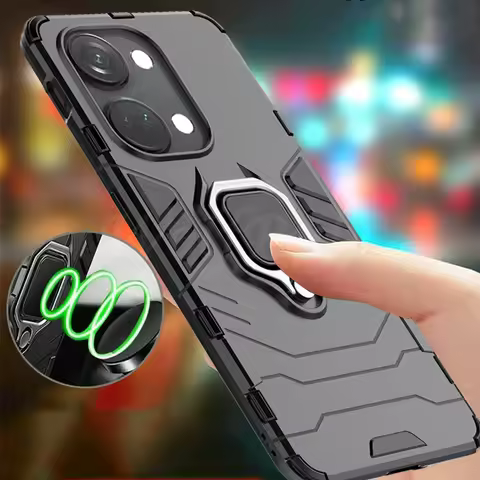 For Oneplus Nord 3 5G Case Cover Oneplus Nord 3 5G Capas Shockproof PC Back Ring Magnetic Holder Fun