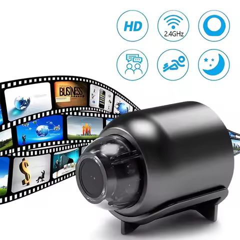 New X5 Mini Camera 1080P Night Vision Wireless Surveillance Wireless 2.4G WiFi Portable Smart Detect