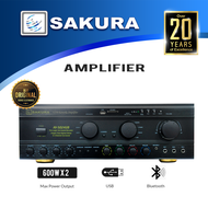 Sakura AV-5024UB 600W Bluetooth Karaoke Amplifier