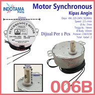 Dynamo motor fan/sychronous 5/6 RPM