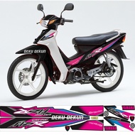 Striping fizr f1zr f1z r super sport variation pink white varnish resistant