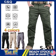 Men's 511 Tactical Pants Casual Straight Cargo Pants Multi-pocket Work Pants IX9 seluar tactical lel