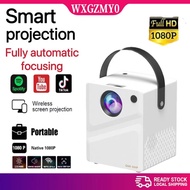 Q96 OHP 4K Android Projector - 3.8'' Portable Mini Projector with 2.4G& 5G Dual WiFi/ Bluetooth func