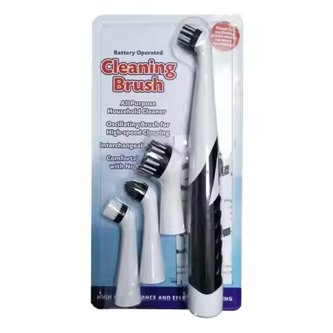 Cleaner Spin Scrubber Cordless Electric Scrubber Cleaning Brush with 4 Brush Heads for Household Tub
