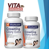 Vitahealth Crowning Glory Extra Caps (90 + 30's) [Exp 12/2027]