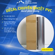 Heat transfer decal, reflective decal printed on Football Shirt in bright silver, dark gray, foil pr