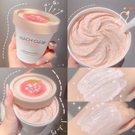 Lulur Pemutih Badan BPOM Permanen Ampuh Membuat Kulit Putih 10x Lebih Cepat Peach Clear Body Scrub
