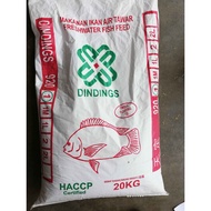 [20 KG] DINDINGS 9201/9201(M) MAKANAN IKAN AIR TAWAR / FRESHWATER FISH FEED