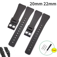Resin Watch Strap for Casio G-Shock Waterproof Rubber Bracelet Men's Watches Band 20mm 22mm Silicone Belt