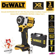 DEWALT DCF922D2-B1 1/2” 20V Max Brushless Cordless Impact Wrench, Detent Pin ( DCF922D2, DCF922 ) ( 